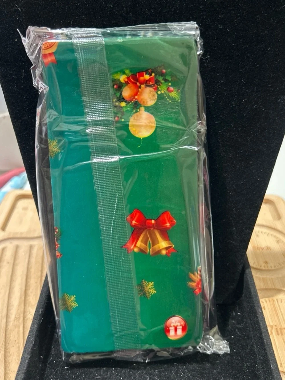 Holiday 'Merry Christmas' Green Chocolate bar squishy